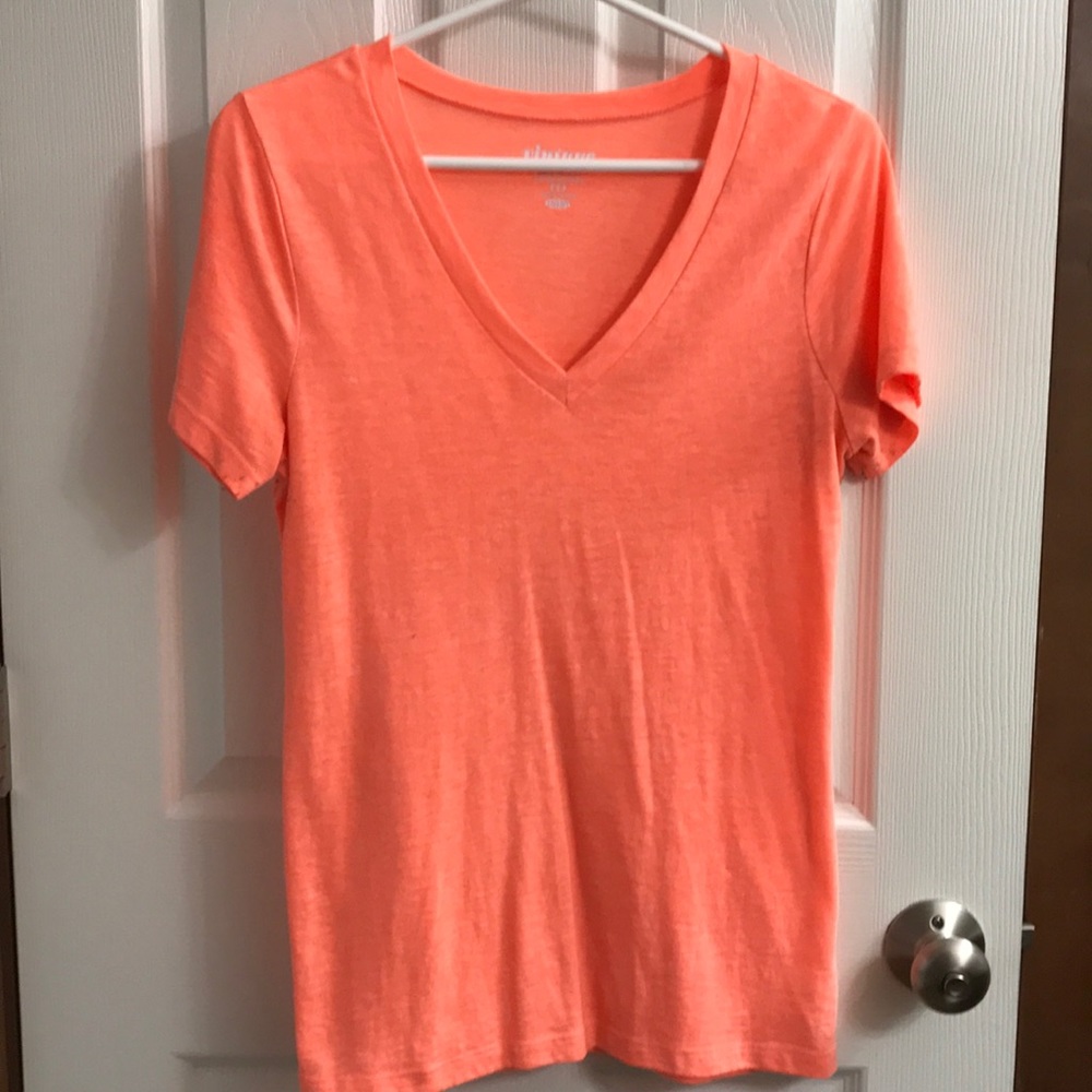 Bright V Neck Tee